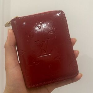 Pre-owned LV Vernis compact wallet